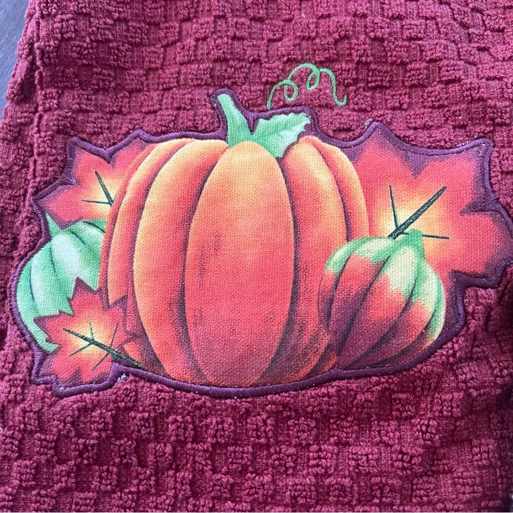 Debbie Mumm Harvest Kitchen Towels set of Three for Joann New w/Tags Fall 2008